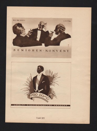 1925 ludwig hohlwein - 1925, reklame