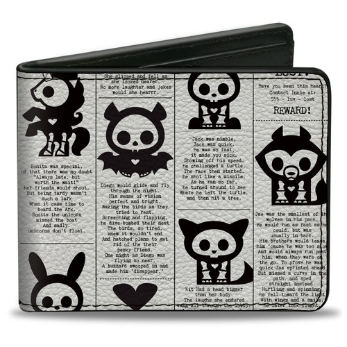 Fold wallet skelanimals - wallet,