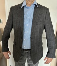 Herren Sakko Bradford Collection Gr. 102 Blaugrau