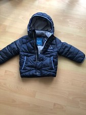 kinder winterjacke sanetta grösse 104 für jungen mit Kapuze 