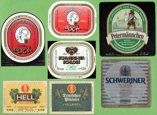 Bieretiketten ddr später - bieretiketten, +