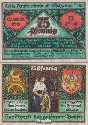 Stolzenau notgeld 1277 75 - notgeld:, 1277.1