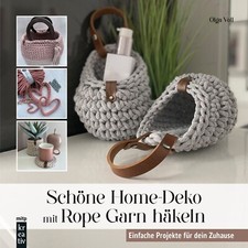 Buch: Schöne Home-Deko mit Rope Garn häkeln +++ Neu & direkt vom Verlag