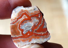 Obercarsdorf Matchbox-Augen-Achat geschliffen OEG Sachsen Erzgebirge