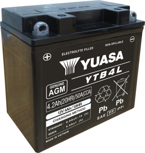 Yuasa ytb4l agm 4ah - yuasa,