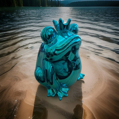 Spardose frosch türkis - spardose,