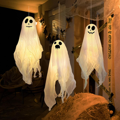 Halloween deko geist mit - halloween,