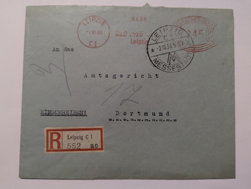 Deutsches reich einschreiben - deutsches,