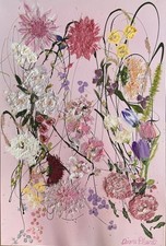 ORIGINAL ABSTRAKTES BLUMEN