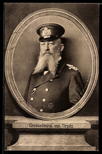Portrait großadmiral - ak,