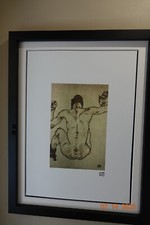 Egon Schiele Lithographie 