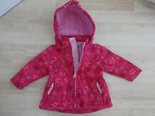 Süße Baby Jacke/ Anorak für Mädchen v. ERGEE, Pink, Sterne, Gr. 74