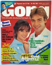 Gong 1987 21 Barbara Wussow Sascha Hehn Larry Hagman Dallas TV Radio Programm