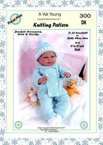 Puppen strickmuster 300 - puppen,