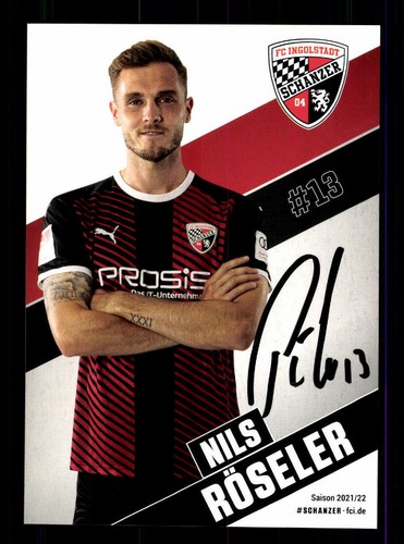 Nils röseler autogrammkarte - röseler,