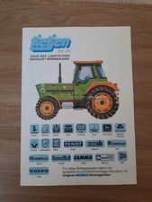 Tietjen Haus der Landtechnik Druckluft-Bremsanlagen Prospekt Bücken Case Traktor