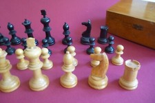 Antik*Schachspiel*"Onion Top Capablanca - Kaplan*um 1930*Sehr RAR*Kein Brett