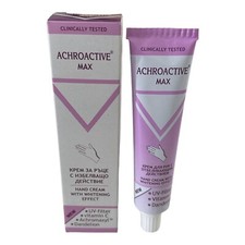Achromin Whitening Handcreme Pigmentflecken Creme Altersflecken Hautaufheller