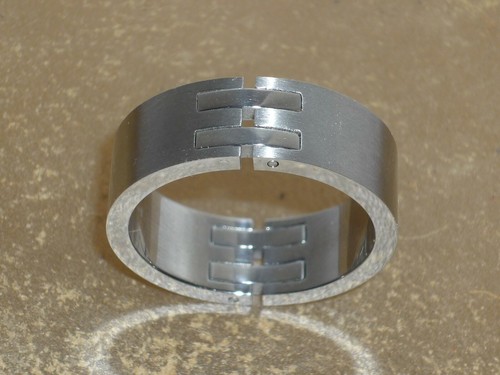 Ring edelstahl magnetschmuck - edelstahl,