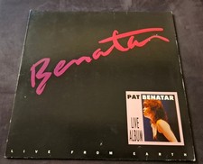 PAT BENATAR - Live From Earth (inkl. Poster) (VG+)