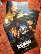Rambo kinoplakat - rambo,