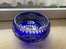 Schleuderstern Kristallschale