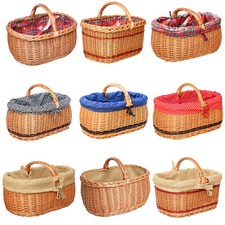 Einkaufskorb mit Stoff Einlage