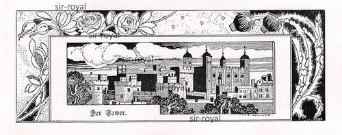 Der tower jugendstil moderne - -,