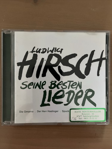 Ludwig hirsch seine - ludwig, hirsch--"seine