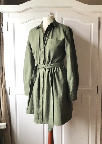 Stradivarius kleid khaki - stradivarius,
