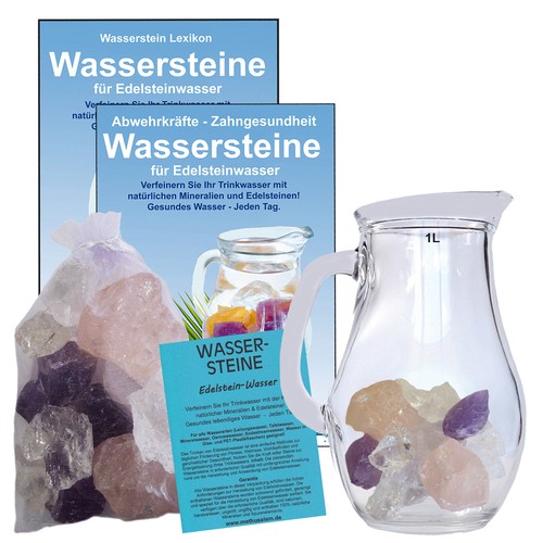 Edelstein wasser grundmischung - edelstein,