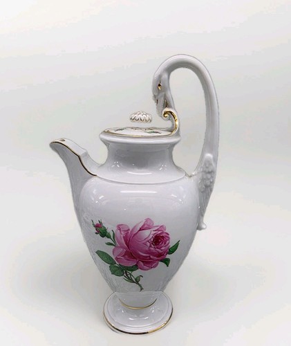 Meissen wildrose kaffeekanne - wildrose,