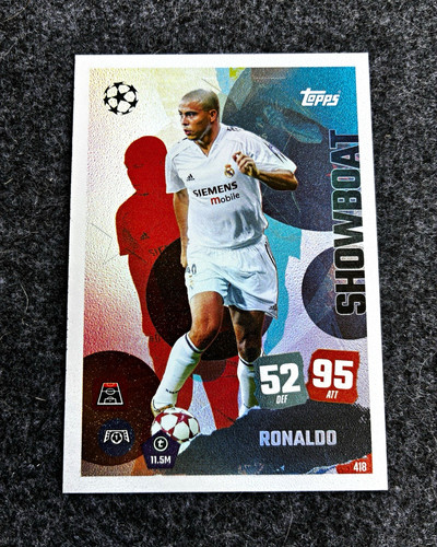 Topps ronaldo real madrid - topps,