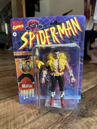 Spider man retro actionfigur - retro,