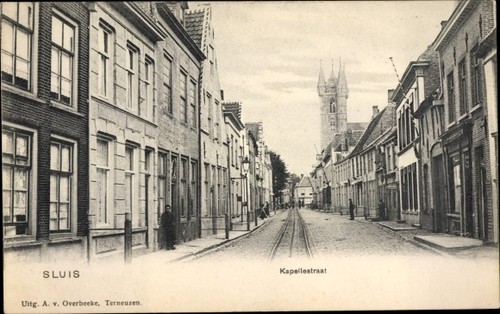 Sluis zeeland niederlande - ak,