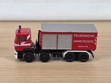 Herpa 043182 MAN Feuerwehr Abrollcontainer Umweltschutz - 1:87