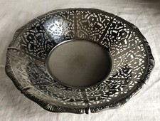 ALFRA ALESSI Italienischer 18/10 Edelstahl Netz Brotkorb. Italien.