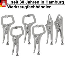 Gripzange Set Gripzangen  6 Stk. Schweisszange Feststellzange Zangen Satz