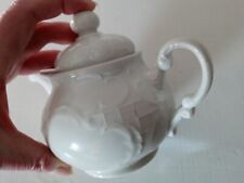 Porzellan Teekanne Vintage, BAUSCHER WEIDEN Bavaria Germany, cremeweiß, Nr. 35