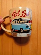 Nostalgic-Art - Kaffeebecher Kaffeepott Teetasse  - VW Bulli Let's Get Lost