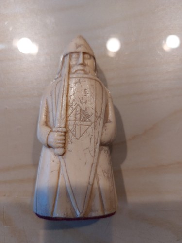 Antike lewis schachfigur - schachfigur, turm