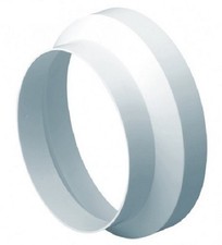 Reduzierstück Adapter für Lüftungsrohr Rundrohr Abluftrohr Abluftkanal