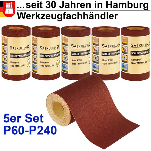Schleifpapier rollen set - schleifpapier,