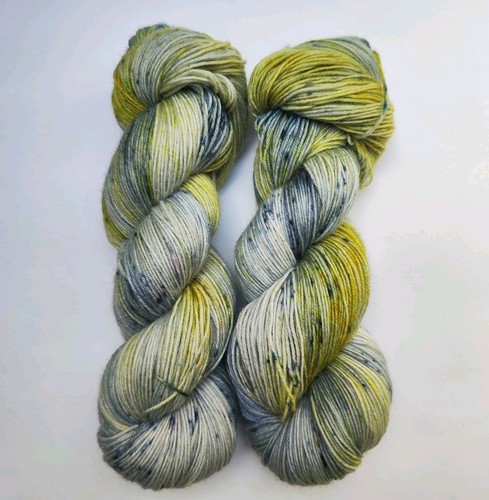 Handgefärbte sockenwolle 100g - sockenwolle,