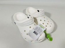 Crocs Classic Clog 37/38 EU Weiß Unisex Erwachsene Hausschuhe Sandalen Pantoffel