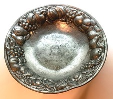 Zinnschale schwer alt Antik