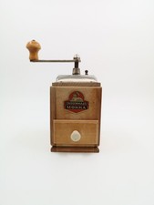 Zassenhaus 190 „Mokka/Record“ – Kaffeemühle Holz/Metall, 1950er, 