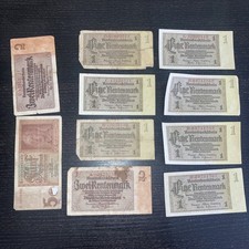 Konvolut banknoten drittes - konvolut,