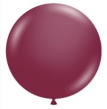 Große 17" Sangria Tuftex Latexballons x 5 Burgunder Wein
