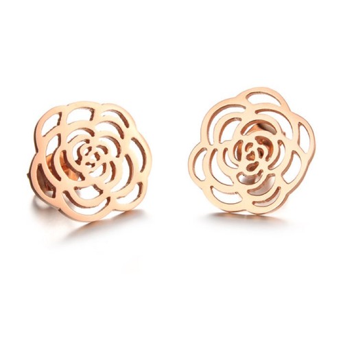 Floray rose edelstahl ohrringe - floray,